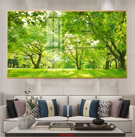 Tranh Phong Cảnh Rừng Cây | Tranh Ngọc Việt - Đắk Lắk | Tranh Ngọc Việt - Xưởng Tranh Đẹp Buôn Ma Thuột (BMT) DakLak