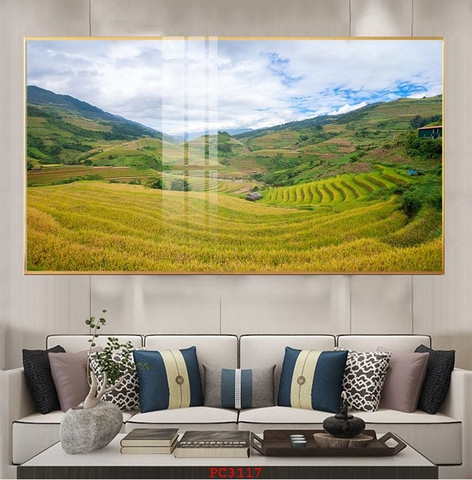 Tranh Ruộng Bậc Thang | Tranh Ngọc Việt - Đắk Lắk | Tranh Ngọc Việt - Xưởng Tranh Đẹp Buôn Ma Thuột (BMT) DakLak