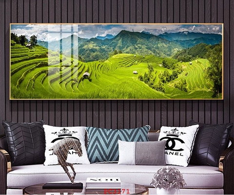 Tranh Ruộng Bậc Thang | Tranh Ngọc Việt - Đắk Lắk | Tranh Ngọc Việt - Xưởng Tranh Đẹp Buôn Ma Thuột (BMT) DakLak