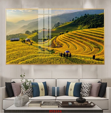 Tranh Ruộng Bậc Thang | Tranh Ngọc Việt - Đắk Lắk | Tranh Ngọc Việt - Xưởng Tranh Đẹp Buôn Ma Thuột (BMT) DakLak