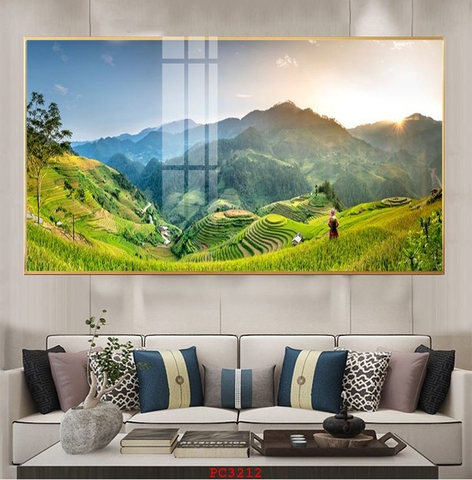 Tranh Ruộng Bậc Thang | Tranh Ngọc Việt - Đắk Lắk | Tranh Ngọc Việt - Xưởng Tranh Đẹp Buôn Ma Thuột (BMT) DakLak