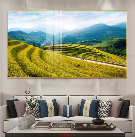 Tranh Ruộng Bậc Thang | Tranh Ngọc Việt - Đắk Lắk | Tranh Ngọc Việt - Xưởng Tranh Đẹp Buôn Ma Thuột (BMT) DakLak