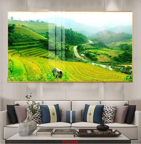 Tranh Ruộng Bậc Thang | Tranh Ngọc Việt - Đắk Lắk | Tranh Ngọc Việt - Xưởng Tranh Đẹp Buôn Ma Thuột (BMT) DakLak