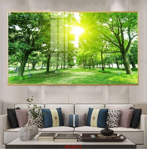 Tranh Phong Cảnh Rừng Cây | Tranh Ngọc Việt - Đắk Lắk | Tranh Ngọc Việt - Xưởng Tranh Đẹp Buôn Ma Thuột (BMT) DakLak