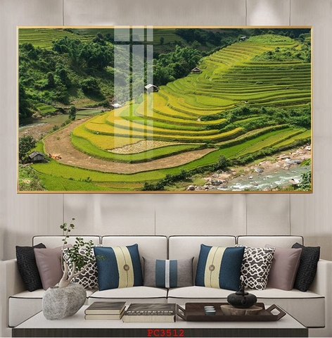 Tranh Ruộng Bậc Thang | Tranh Ngọc Việt - Đắk Lắk | Tranh Ngọc Việt - Xưởng Tranh Đẹp Buôn Ma Thuột (BMT) DakLak