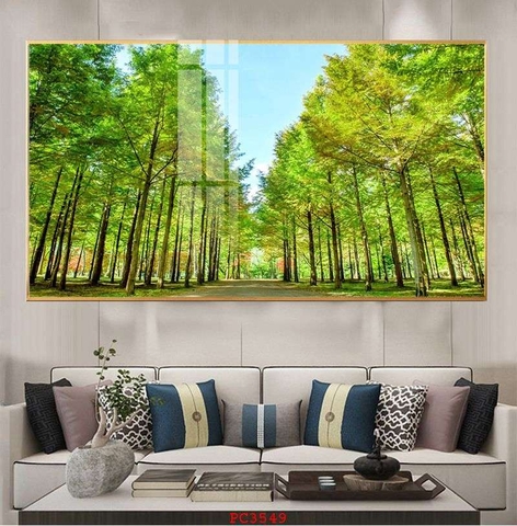 Tranh Phong Cảnh Rừng Cây | Tranh Ngọc Việt - Đắk Lắk | Tranh Ngọc Việt - Xưởng Tranh Đẹp Buôn Ma Thuột (BMT) DakLak