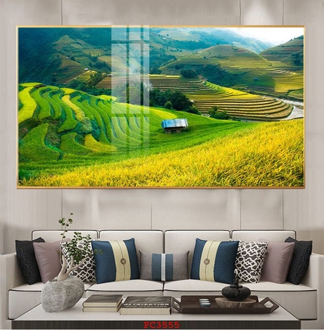 Tranh Ruộng Bậc Thang | Tranh Ngọc Việt - Đắk Lắk | Tranh Ngọc Việt - Xưởng Tranh Đẹp Buôn Ma Thuột (BMT) DakLak