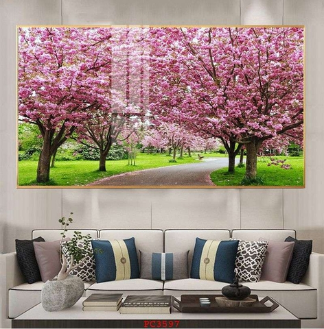 Tranh Phong Cảnh Rừng Cây | Tranh Ngọc Việt - Đắk Lắk | Tranh Ngọc Việt - Xưởng Tranh Đẹp Buôn Ma Thuột (BMT) DakLak