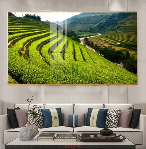 Tranh Ruộng Bậc Thang | Tranh Ngọc Việt - Đắk Lắk | Tranh Ngọc Việt - Xưởng Tranh Đẹp Buôn Ma Thuột (BMT) DakLak