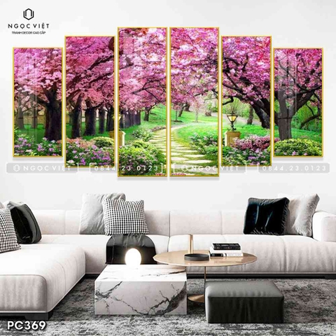 Bộ 6 Tranh Mới Đẹp | Tranh Ngọc Việt - Đắk Lắk | Tranh Ngọc Việt - Xưởng Tranh Đẹp Buôn Ma Thuột (BMT) DakLak