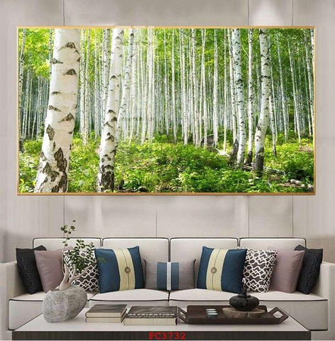 Tranh Phong Cảnh Rừng Cây | Tranh Ngọc Việt - Đắk Lắk | Tranh Ngọc Việt - Xưởng Tranh Đẹp Buôn Ma Thuột (BMT) DakLak