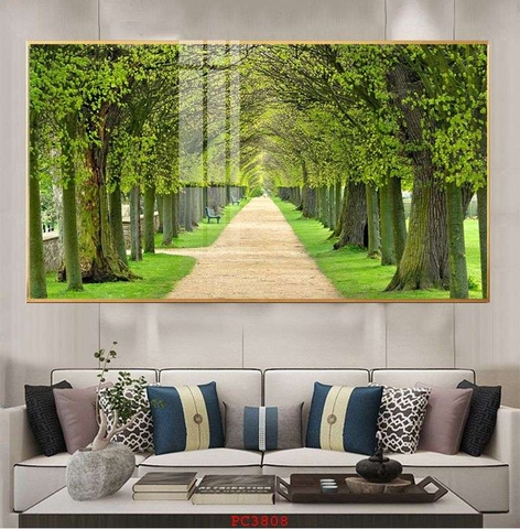 Tranh Phong Cảnh Rừng Cây | Tranh Ngọc Việt - Đắk Lắk | Tranh Ngọc Việt - Xưởng Tranh Đẹp Buôn Ma Thuột (BMT) DakLak