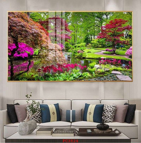 Tranh Phong Cảnh Rừng Cây | Tranh Ngọc Việt - Đắk Lắk | Tranh Ngọc Việt - Xưởng Tranh Đẹp Buôn Ma Thuột (BMT) DakLak