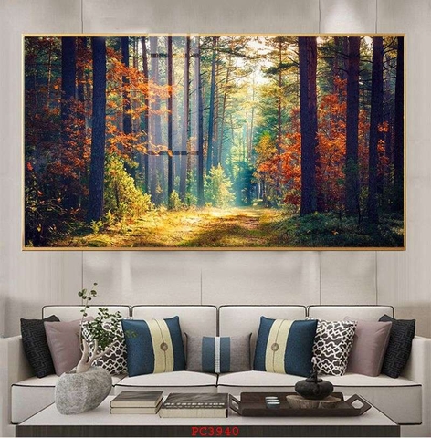 Tranh Phong Cảnh Rừng Cây | Tranh Ngọc Việt - Đắk Lắk | Tranh Ngọc Việt - Xưởng Tranh Đẹp Buôn Ma Thuột (BMT) DakLak