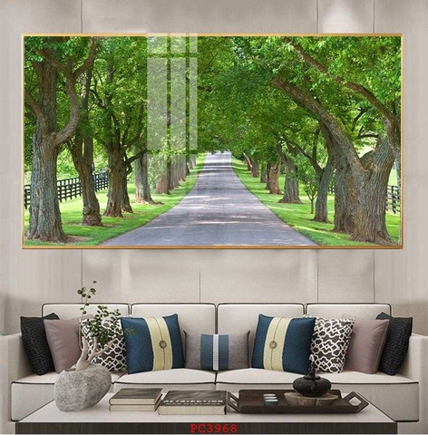 Tranh Phong Cảnh Rừng Cây | Tranh Ngọc Việt - Đắk Lắk | Tranh Ngọc Việt - Xưởng Tranh Đẹp Buôn Ma Thuột (BMT) DakLak