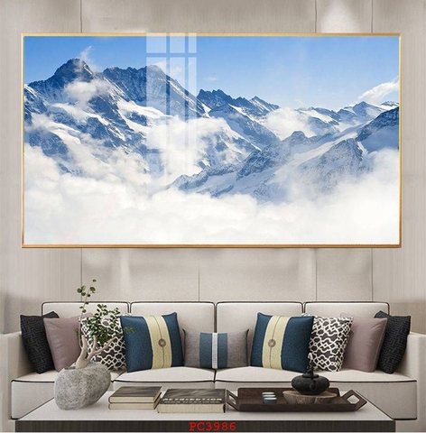 Tranh Phonh Cảnh Núi | Tranh Ngọc Việt - Đắk Lắk | Tranh Ngọc Việt - Xưởng Tranh Đẹp Buôn Ma Thuột (BMT) DakLak