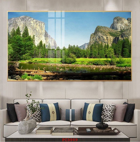 Tranh Phonh Cảnh Núi | Tranh Ngọc Việt - Đắk Lắk | Tranh Ngọc Việt - Xưởng Tranh Đẹp Buôn Ma Thuột (BMT) DakLak