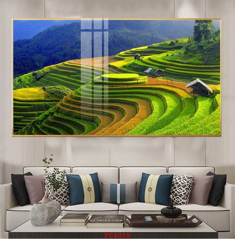 Tranh Ruộng Bậc Thang | Tranh Ngọc Việt - Đắk Lắk | Tranh Ngọc Việt - Xưởng Tranh Đẹp Buôn Ma Thuột (BMT) DakLak