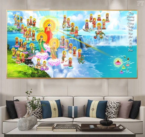 Tranh Phật Giáo Đẹp | Tranh Ngọc Việt - Đắk Lắk | Tranh Ngọc Việt - Xưởng Tranh Đẹp Buôn Ma Thuột (BMT) DakLak