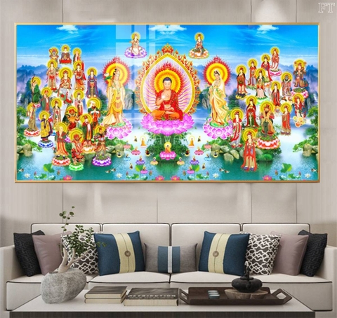 Tranh Phật Giáo Đẹp | Tranh Ngọc Việt - Đắk Lắk | Tranh Ngọc Việt - Xưởng Tranh Đẹp Buôn Ma Thuột (BMT) DakLak