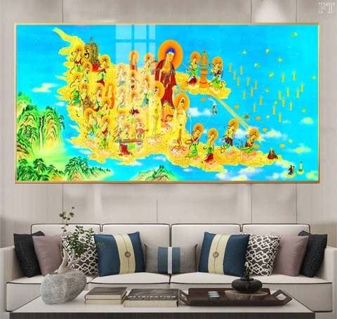 Tranh Phật Giáo Đẹp | Tranh Ngọc Việt - Đắk Lắk | Tranh Ngọc Việt - Xưởng Tranh Đẹp Buôn Ma Thuột (BMT) DakLak