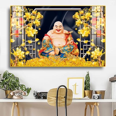 Tranh Phật Di Lặc | Tranh Ngọc Việt - BMT - Đắk Lắk | Tranh Ngọc Việt - Xưởng Tranh Đẹp Buôn Ma Thuột (BMT) DakLak