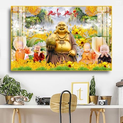 Tranh Phật Di Lặc | Tranh Ngọc Việt - BMT - Đắk Lắk | Tranh Ngọc Việt - Xưởng Tranh Đẹp Buôn Ma Thuột (BMT) DakLak