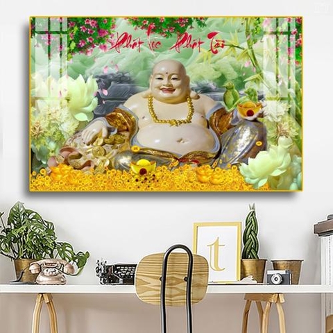Tranh Phật Di Lặc | Tranh Ngọc Việt - BMT - Đắk Lắk | Tranh Ngọc Việt - Xưởng Tranh Đẹp Buôn Ma Thuột (BMT) DakLak