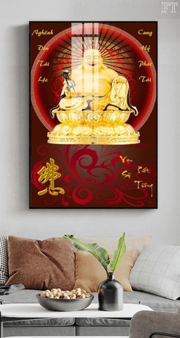 Tranh Phật Di Lặc | Tranh Ngọc Việt - BMT - Đắk Lắk | Tranh Ngọc Việt - Xưởng Tranh Đẹp Buôn Ma Thuột (BMT) DakLak