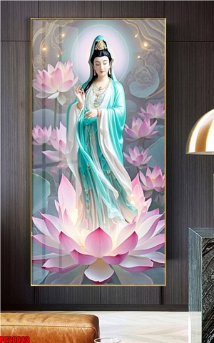 Tranh Phật Giáo Hoa Sen 3D, 5D | Tranh Ngọc Việt - BMT DakLak | Tranh Ngọc Việt - Xưởng Tranh Đẹp Buôn Ma Thuột (BMT) DakLak