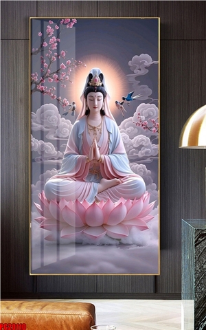 Tranh Phật Giáo Hoa Sen 3D, 5D | Tranh Ngọc Việt - BMT DakLak | Tranh Ngọc Việt - Xưởng Tranh Đẹp Buôn Ma Thuột (BMT) DakLak