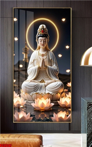 Tranh Phật Giáo Hoa Sen 3D, 5D | Tranh Ngọc Việt - BMT DakLak | Tranh Ngọc Việt - Xưởng Tranh Đẹp Buôn Ma Thuột (BMT) DakLak