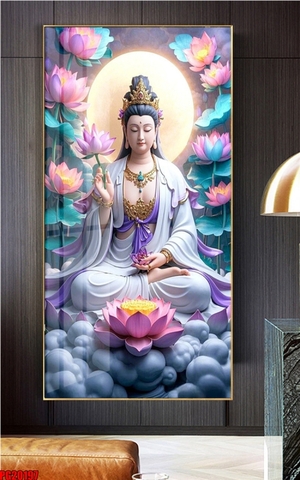 Tranh Phật Giáo Hoa Sen 3D, 5D | Tranh Ngọc Việt - BMT DakLak | Tranh Ngọc Việt - Xưởng Tranh Đẹp Buôn Ma Thuột (BMT) DakLak