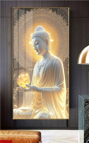 Tranh Phật Giáo Hoa Sen 3D, 5D | Tranh Ngọc Việt - BMT DakLak | Tranh Ngọc Việt - Xưởng Tranh Đẹp Buôn Ma Thuột (BMT) DakLak