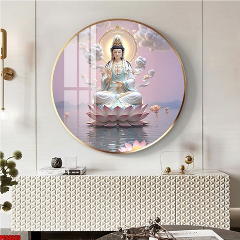 Tranh Phật 3D, 5D Tròn | Tranh Ngọc Việt - BMT DakLak | Tranh Ngọc Việt - Xưởng Tranh Đẹp Buôn Ma Thuột (BMT) DakLak