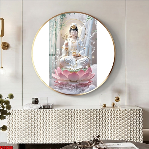 Tranh Phật 3D, 5D Tròn | Tranh Ngọc Việt - BMT DakLak | Tranh Ngọc Việt - Xưởng Tranh Đẹp Buôn Ma Thuột (BMT) DakLak