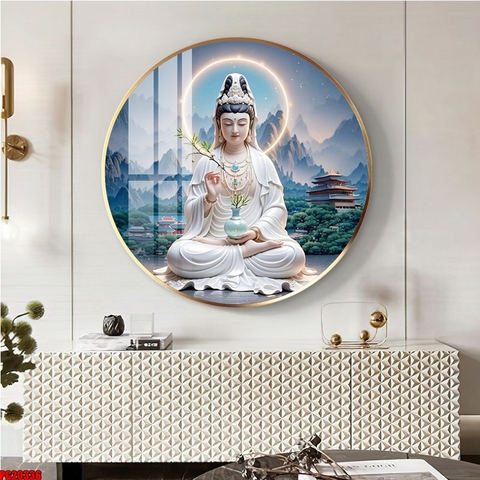 Tranh Phật 3D, 5D Tròn | Tranh Ngọc Việt - BMT DakLak | Tranh Ngọc Việt - Xưởng Tranh Đẹp Buôn Ma Thuột (BMT) DakLak