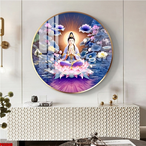 Tranh Phật 3D, 5D Tròn | Tranh Ngọc Việt - BMT DakLak | Tranh Ngọc Việt - Xưởng Tranh Đẹp Buôn Ma Thuột (BMT) DakLak