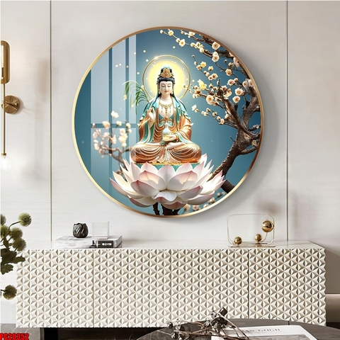 Tranh Phật 3D, 5D Tròn | Tranh Ngọc Việt - BMT DakLak | Tranh Ngọc Việt - Xưởng Tranh Đẹp Buôn Ma Thuột (BMT) DakLak