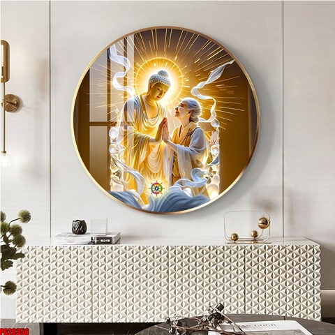 Tranh Phật 3D, 5D Tròn | Tranh Ngọc Việt - BMT DakLak | Tranh Ngọc Việt - Xưởng Tranh Đẹp Buôn Ma Thuột (BMT) DakLak