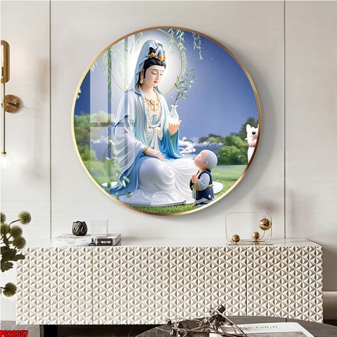 Tranh Phật 3D, 5D Tròn | Tranh Ngọc Việt - BMT DakLak | Tranh Ngọc Việt - Xưởng Tranh Đẹp Buôn Ma Thuột (BMT) DakLak