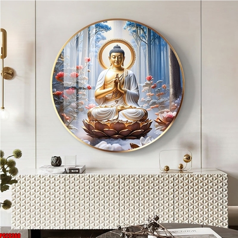 Tranh Phật 3D, 5D Tròn | Tranh Ngọc Việt - BMT DakLak | Tranh Ngọc Việt - Xưởng Tranh Đẹp Buôn Ma Thuột (BMT) DakLak