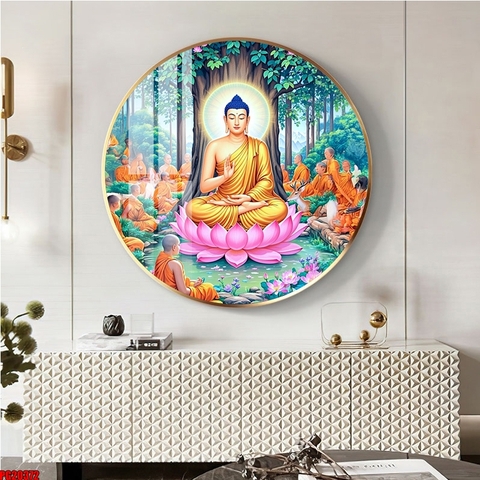 Tranh Phật 3D, 5D Tròn | Tranh Ngọc Việt - BMT DakLak | Tranh Ngọc Việt - Xưởng Tranh Đẹp Buôn Ma Thuột (BMT) DakLak