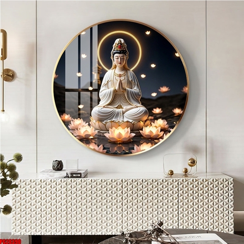 Tranh Phật 3D, 5D Tròn | Tranh Ngọc Việt - BMT DakLak | Tranh Ngọc Việt - Xưởng Tranh Đẹp Buôn Ma Thuột (BMT) DakLak