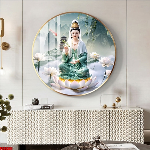 Tranh Phật 3D, 5D Tròn | Tranh Ngọc Việt - BMT DakLak | Tranh Ngọc Việt - Xưởng Tranh Đẹp Buôn Ma Thuột (BMT) DakLak