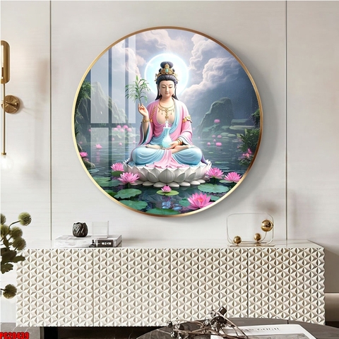 Tranh Phật 3D, 5D Tròn | Tranh Ngọc Việt - BMT DakLak | Tranh Ngọc Việt - Xưởng Tranh Đẹp Buôn Ma Thuột (BMT) DakLak