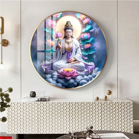 Tranh Phật 3D, 5D Tròn | Tranh Ngọc Việt - BMT DakLak | Tranh Ngọc Việt - Xưởng Tranh Đẹp Buôn Ma Thuột (BMT) DakLak