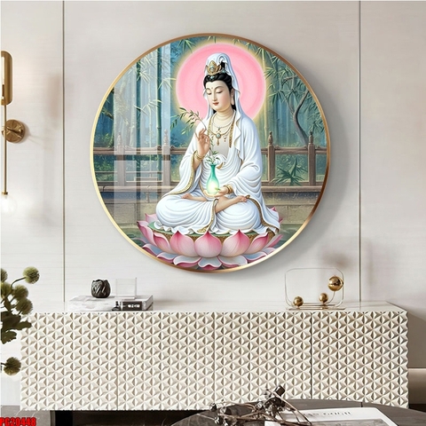 Tranh Phật 3D, 5D Tròn | Tranh Ngọc Việt - BMT DakLak | Tranh Ngọc Việt - Xưởng Tranh Đẹp Buôn Ma Thuột (BMT) DakLak