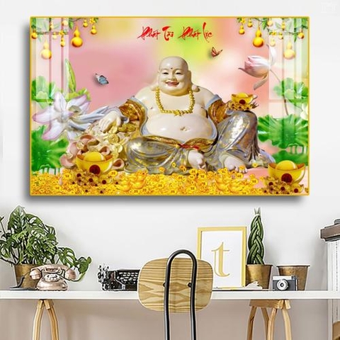 Tranh Phật Di Lặc | Tranh Ngọc Việt - BMT - Đắk Lắk | Tranh Ngọc Việt - Xưởng Tranh Đẹp Buôn Ma Thuột (BMT) DakLak