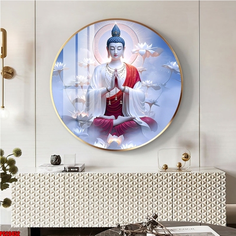 Tranh Phật 3D, 5D Tròn | Tranh Ngọc Việt - BMT DakLak | Tranh Ngọc Việt - Xưởng Tranh Đẹp Buôn Ma Thuột (BMT) DakLak
